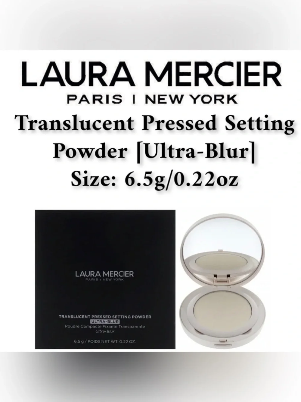 Laura Mercier - Translucent Pressed Setting Powder [Ultra-Blur] Size:6.5g (NEW)
